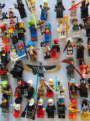 Buy 10 X Lego Minifigures  All With Accessories Mini Figures Star Wars Etc • 14.99£