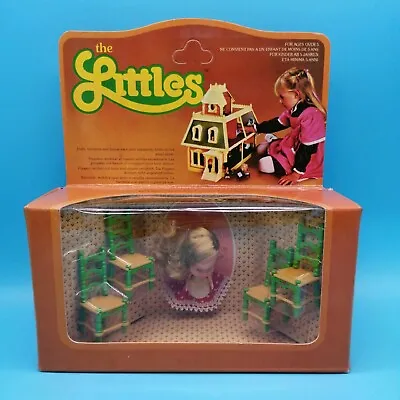 Buy Vintage Mattel Littles 1791 Doll House Sturdy Diecast Furniture New • 25.69£