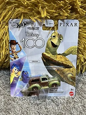 Buy Hot Wheels Disney 100th Anniversary 1:64 Character Cars: Crush / Pixar ~ Rare! • 41.99£