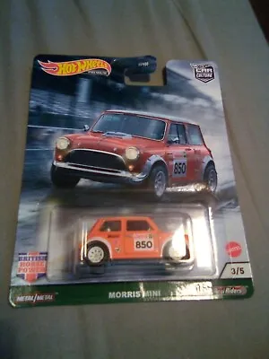 Buy Hot Wheels New On Card Car Culture British Horsepower Mini Cooper On Real Riders • 20£