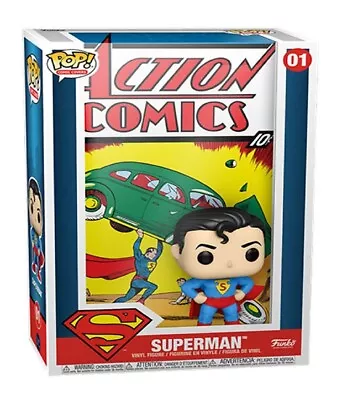 Buy Funko Comic Covers: DC Comics Superman POP! Vinyl | Toys • 26.71£