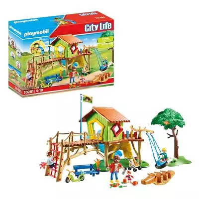 Buy Playmobil City Life Pre-School Adventure Playground School Pretend Play 70281 • 29.75£