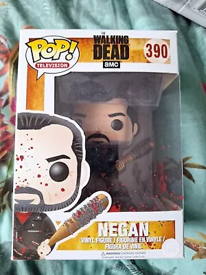 Buy The Walking Dead Bloody Negan #390 Funko Pop Exclusive Vinyl Pop  Boxed • 35£