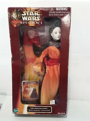Buy Star Wars Hidden Majesty Queen Amidala 12” Doll With Mask • 10£