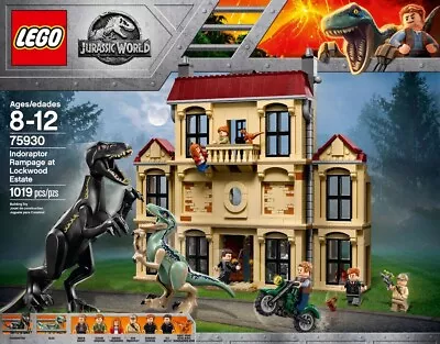 Buy LEGO - Jurassic World - Indoraptor Rampage At Lockwood Estate - 75930 NEW • 219£
