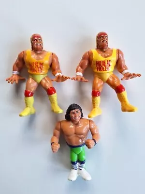 Buy 1990 WWF Hasbro Hulk Hogan Marty Jannetty Wrestling Figure Series 1 WWE  • 14.99£