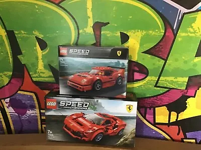 Buy 🔥LEGO SPEED CHAMPIONS: Ferrari F8 Tributo (76895)Ferrari F40(75890)retired 🔥 • 48£
