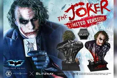 Buy Dc Batman The Dark Knight Joker Limited Version Compatible 1:3 First 1 Blitzway • 480.99£