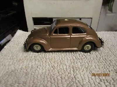Buy Vintage Japan BANDAI Tin Friction VOLKSWAGEN VW BEETLE Bug 8  TIN Toy Car 1960s • 47.56£
