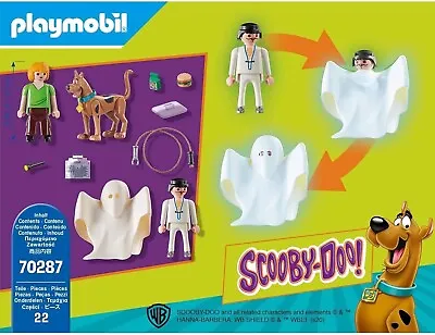 Buy Playmobil 70287 Scooby-Doo! Scooby & Shaggy With Ghost Figure Pack • 10.99£