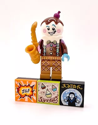 Buy LEGO Vidiyo - Ice Cream Saxophonist Minifigure - Bandmates - Collectible • 4.99£