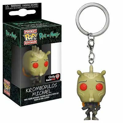 Buy Funko KROMBOPULOS MICHAEL Pocket POP Rick And Morty EXCLUSIVE Keychain Figure • 9.99£