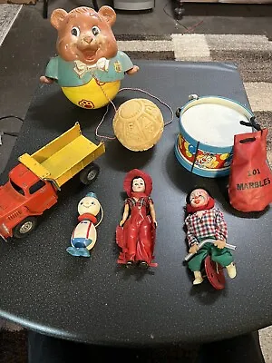 Buy Classic Vintage Toy Lot Dolls Fisher Price Marbles Hubley • 59.42£