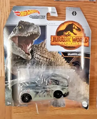 Buy Hot Wheels Jurassic World Dominion Character Car Giganotosaurus New & Sealed • 7.50£