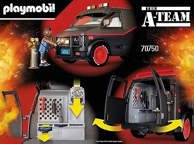 Buy Playmobil: The A-Team Van 70750 RRP £69.99 BNIB • 59.97£