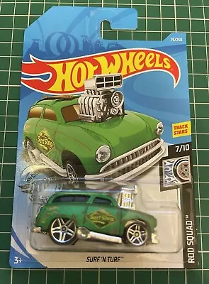 Buy Hot Wheels Surf N Turf Green Rod Squad Number 79 New And Unopened • 19.99£