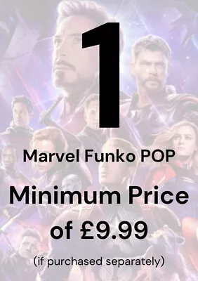Buy Funko POP Mystery Box Random 1 Genuine Marvel Funko POP With Protectors • 8.99£