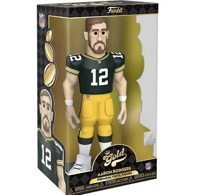 Buy Funko Gold Legends NFL Aaron Rodgers Green Bay Packers 12  Inch New In Box • 25£