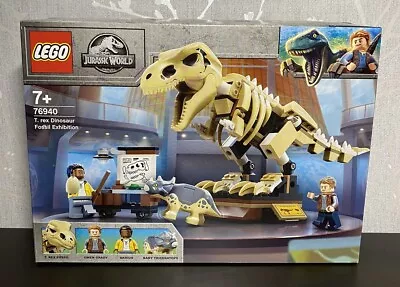 Buy LEGO 76940 Jurassic World: T. Rex Dinosaur Fossil Exhibition. Brand New Sealed✔️ • 29.49£