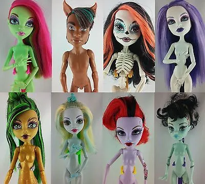 Buy Monster High Dolls Shop2 Basic Dolls Custom Repaint OOAK IsI Batsy Nefera Catty • 16.43£