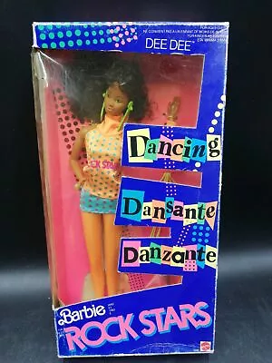Buy Barbie Rock Star And The Rockers Dee Dee Deedee Vintage Dancing Mattel 3160 • 77.44£