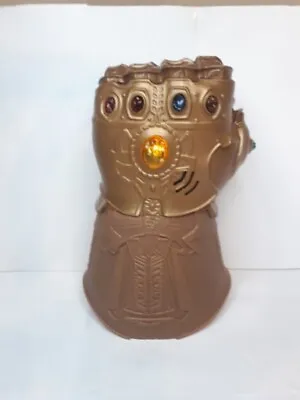 Buy Marvel Avengers Thanos Infinity Gauntlet Electronic Toy Lights & Sound 2017 VG C • 7.49£