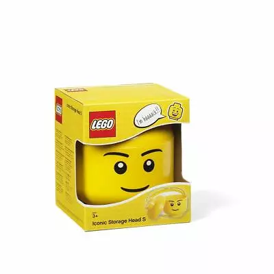 Buy Lego Boy Storage Head Small Brand New In Box Free P&p Great Gift • 18.95£
