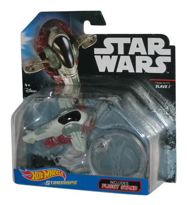 Buy Star Wars Hot Wheels Rogue One Boba Fett's Slave 1 Starships Toy Vehicle • 16.79£