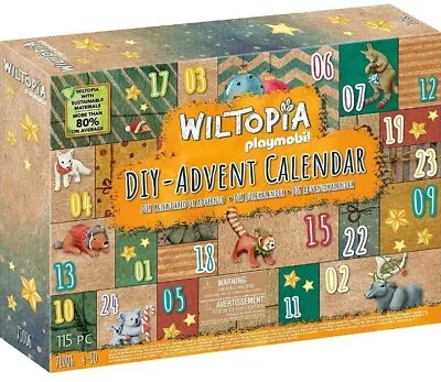 Buy PLAYMOBIL 71006 Wiltopia DIY Advent Calendar Christmas Zoo Animals Koala Figures • 38£