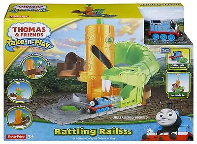 Buy Thomas & Freinds - Take-n-Play - Rattling Railsss - CDM88 - Fisher Price  • 19.99£