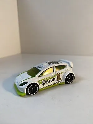 Buy 12 Ford Fiesta Hot Wheels Car Pawn Checkmate Rally White Diecast Loose FREE POST • 9.99£