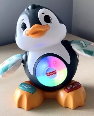 Buy Fisher-Price Linkimals Cool Beats Penguin Interactive Electronic Educational Toy • 12.95£