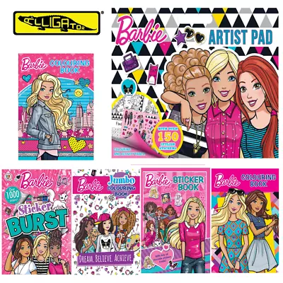 Buy Barbie - Activity Colouring And Sticker Book For Kids - By Alligator • 3.25£