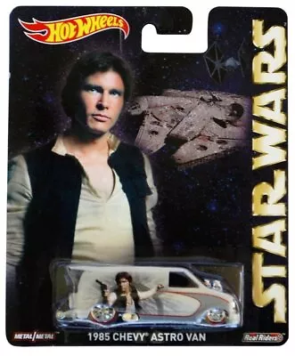 Buy Star Wars Hot Wheels Han Solo Chevy Astro Van 1985 Vehicle Die Cast Toy Car • 16.91£
