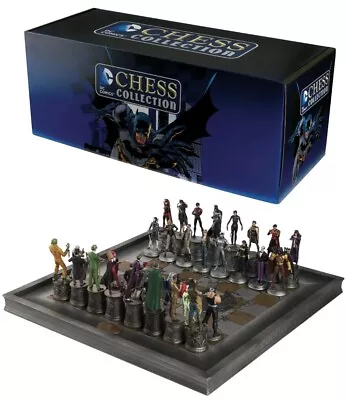 Buy Eaglemoss DC Comic Collection SET 1 Chessboard And Full 32 Set Pieces Boxed • 330£