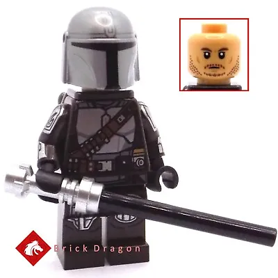 Buy Lego Star Wars The Mandalorian Minifigure With Jetpack & Darksaber From 75348 • 6.95£