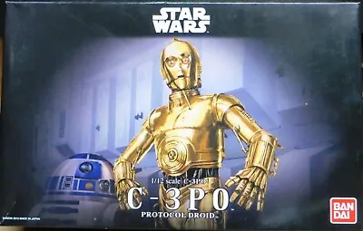 Buy Bandai C-3PO C3PO Protocol Droid Star Wars 1/12 Scale Plastic Model Figure Kit • 44£