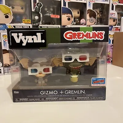 Buy Funko Vynl Figure 2 Pack Gremlins Gizmo + Gremlin 2018 NYCC Exclusive Limited Ed • 65£