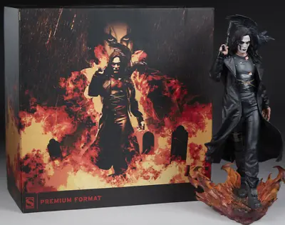 Buy The Crow Brandon Lee As Eric Draven 1:4 Statue Premium Format Sideshow The Crow • 664.98£