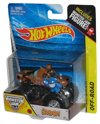 Buy Hot Wheels Monster Jam Scooby-Doo (2014) Off-Road Truck #7 W/ Blue Mini Figure • 33.43£