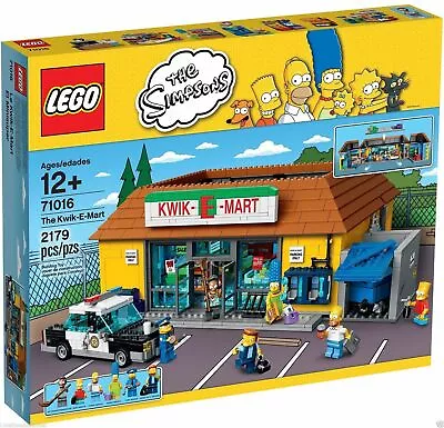 Buy LEGO 71016 THE SIMPSONS JET MARKET Kwik-E-Mart - C New • 501.48£