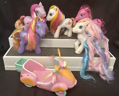 Buy BUNDLE 4 G3 My Little Pony Ponies Vintage Toy Retro • 35£