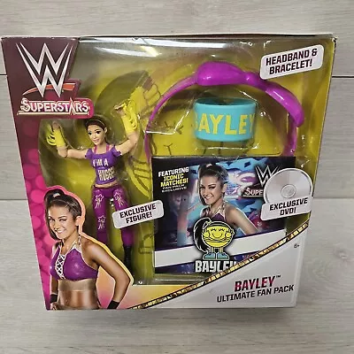 Buy WWE Wrestling Superstars Doll Ultimate Fan Pack - Bayley Figure DVD Accessories  • 18.99£