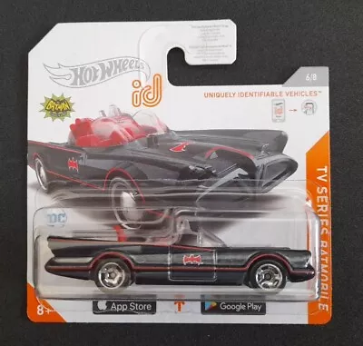 Buy Rare Hotwheels ID Batmobile 6/8 Short Card Sealed Model • 84.95£