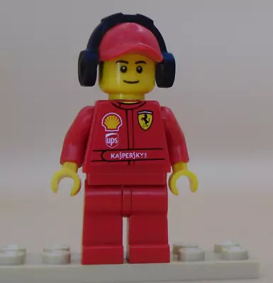 Buy LEGO Racers Ferrari Minifigure, F1 Ferrari Marshall, RAC056 • 6£