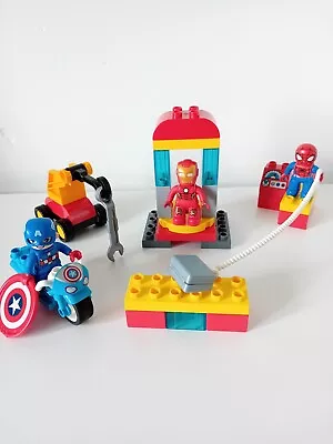 Buy Lego Duplo Set 10921 Marvel Super Lab Spider-Man Iron Man & Captain America • 19.99£
