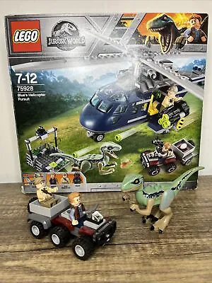 Buy Lego Jurassic World 75928 Blues Helicopter Pursuit Incomplete With Box • 19.99£