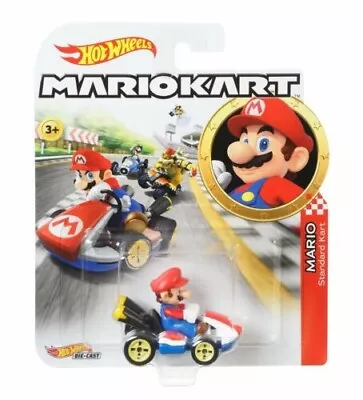 Buy Hot Wheels Mario Kart Mario Standard Kart Brand New & Sealed • 8.46£