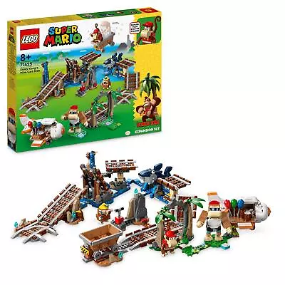 Buy LEGO Super Mario: Diddy Kong's Mine Cart Ride Expansion Set - (71425) - NEW!!! • 65.99£