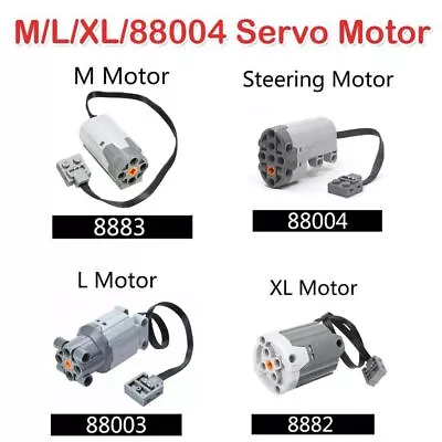 Buy 4PCS Technic Power Functions Servo Motor 88003 88004 Steering Motor 8883 8882 UK • 5.79£